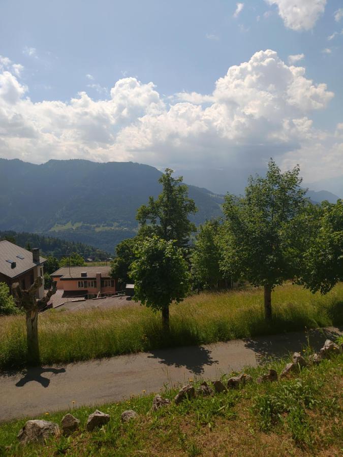 Studio Au Calme, Vue Imprenable Sur La Vallee Leysin Exterior foto